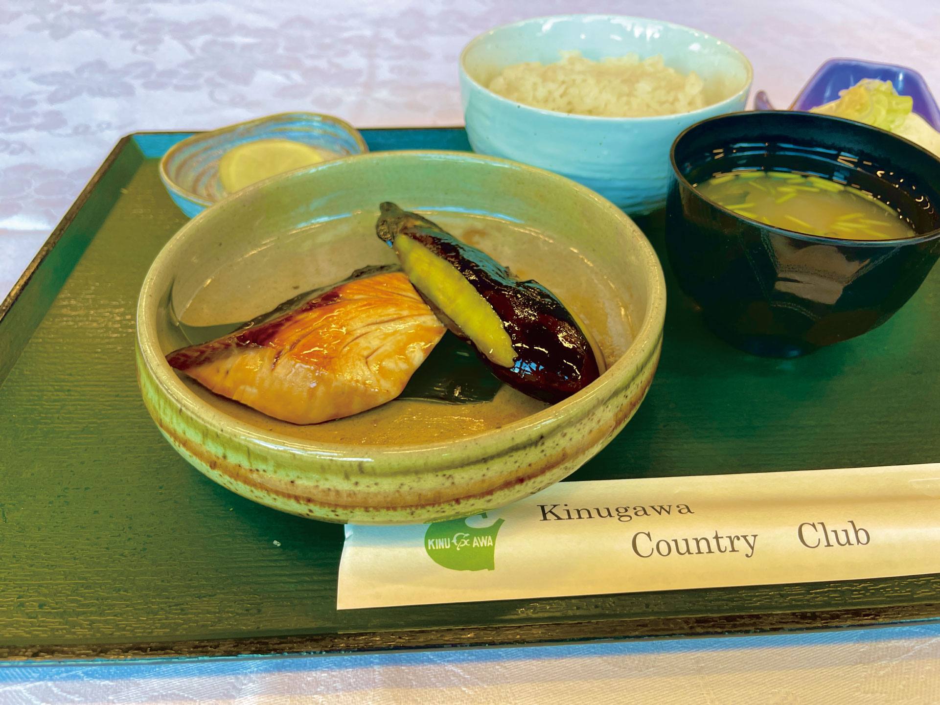 ぶりの照焼定食
