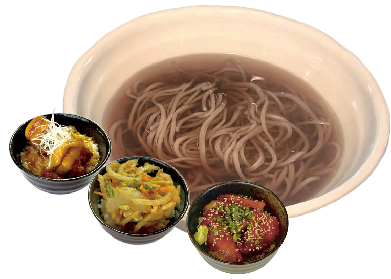 そばと選べるミニ丼セット